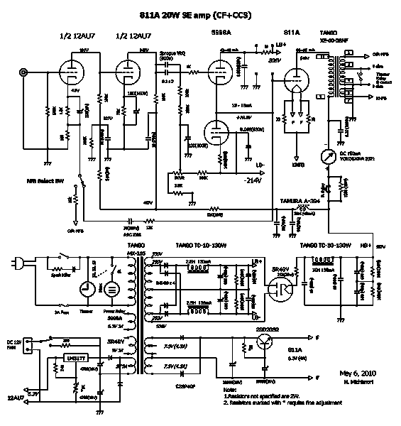 811A SE amp circuit diagram-1a.gif